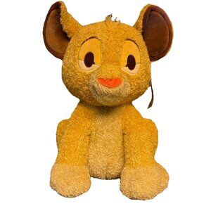 BNWT Disney Parks Simba Lion King Weighted Plush Stuffed Animal